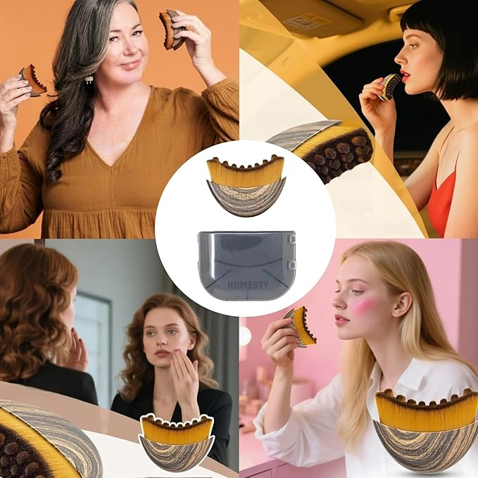 GlowContour™ Lymphatic Drainage Facial Brush & Jawline Massager