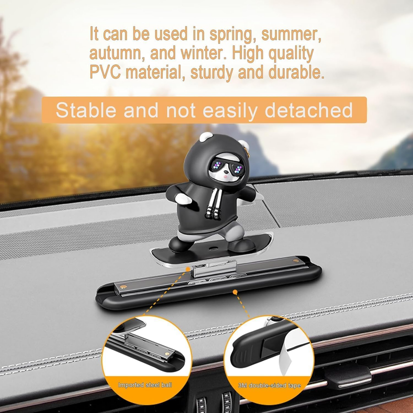 SlidePanda™ Car Dashboard Ornament