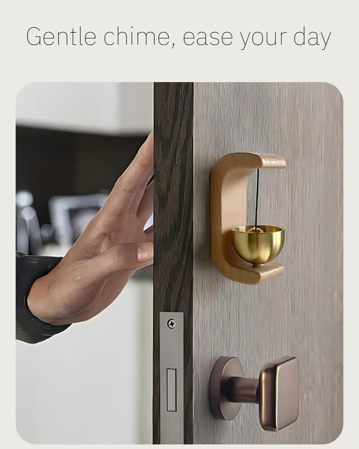ZenChime™ Wooden Door Wind Chime