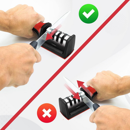 SharpEdge™ 3-Stage Knife Sharpener