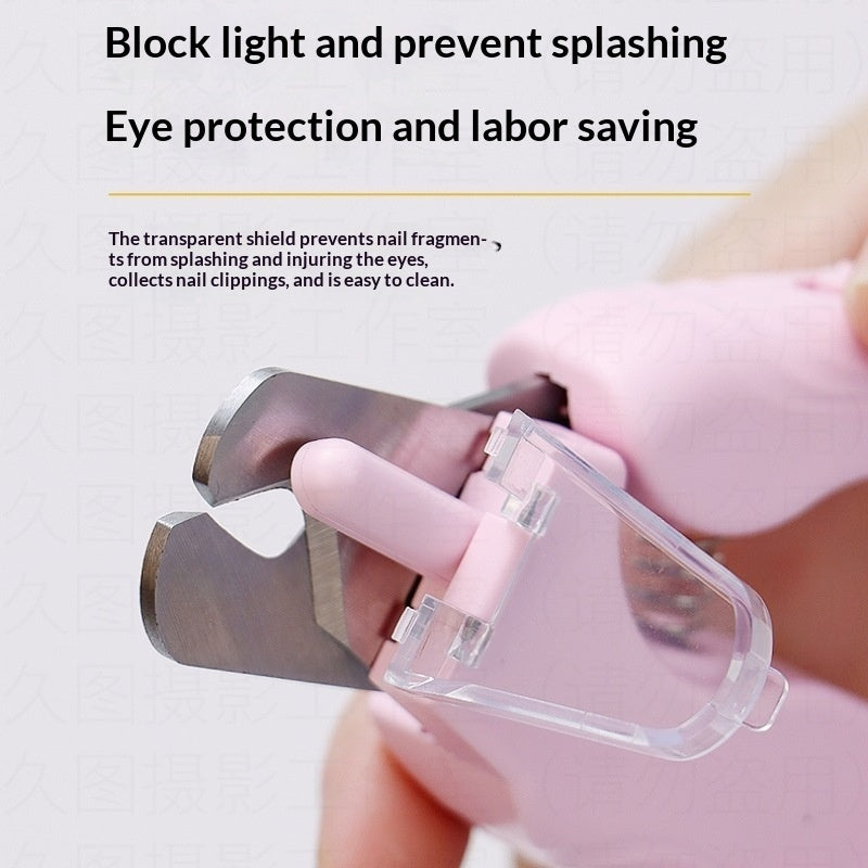 PurrTrim™ Pro – 2-in-1 Safe LED Pet Nail Clipper