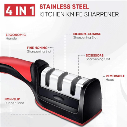 SharpEdge™ 3-Stage Knife Sharpener